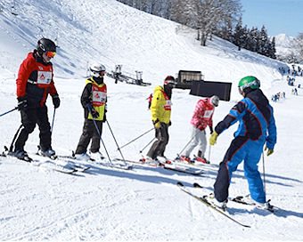 スキーレッスン