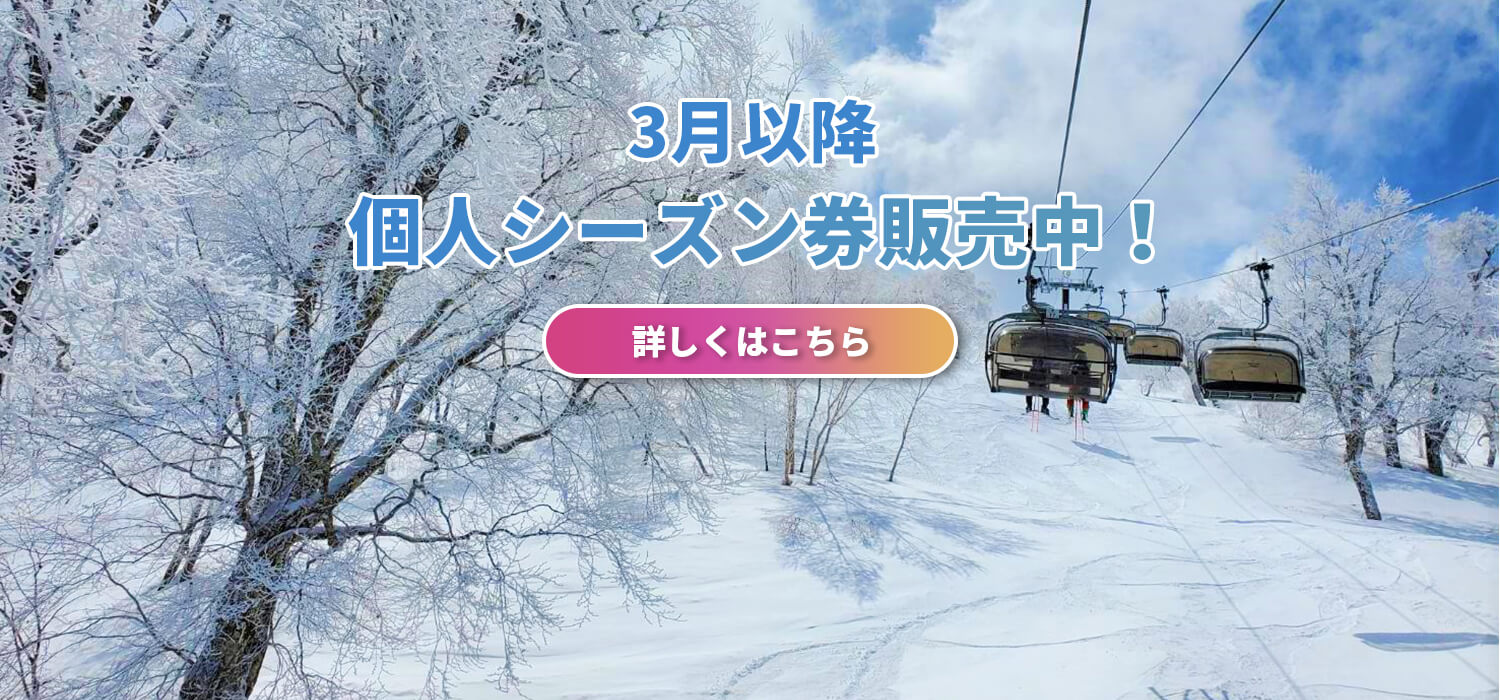 野沢温泉スキー場 リフト券x4 スキー場 特別提供品 野沢温泉スキー場